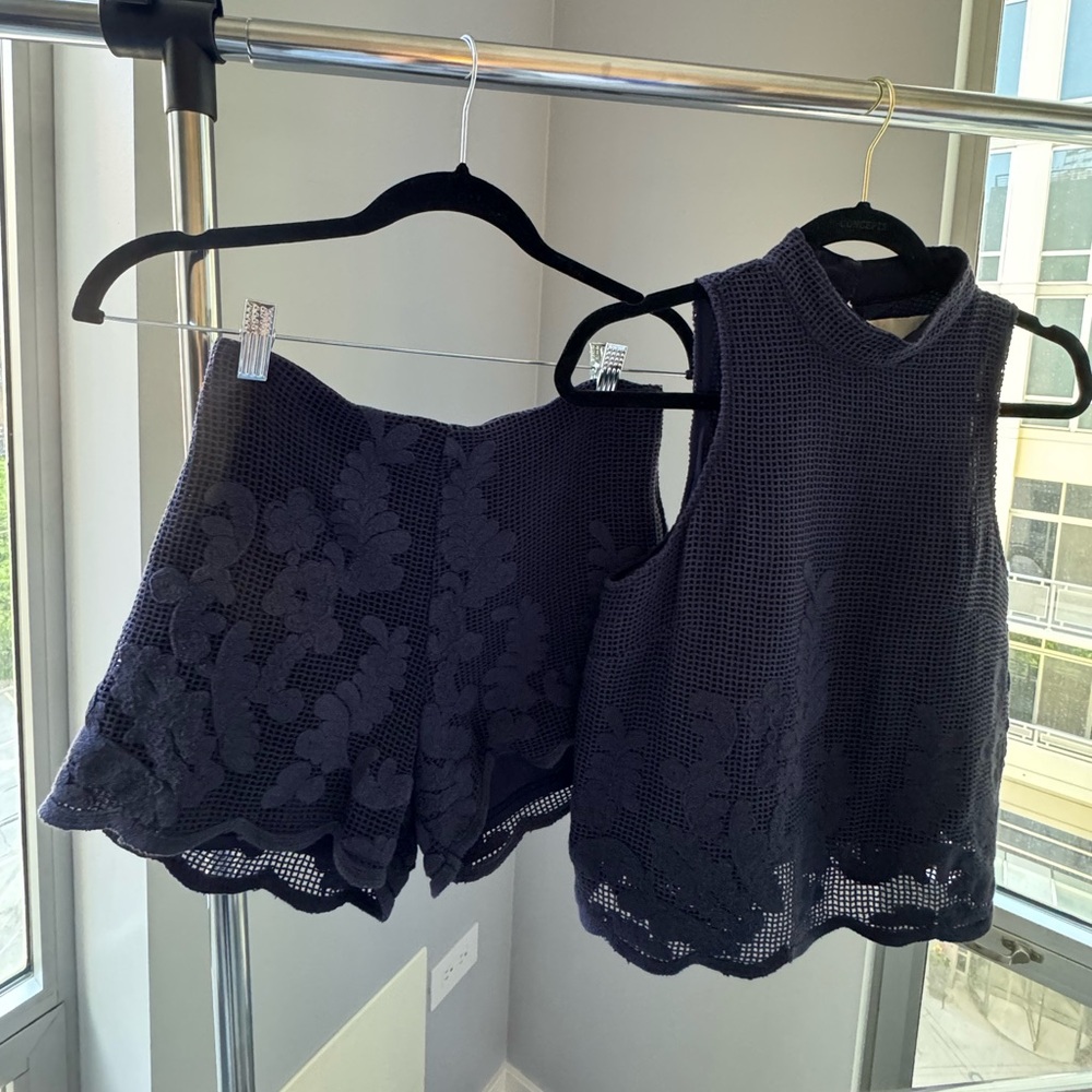 J.O.A. Matching Set Shorts and Top